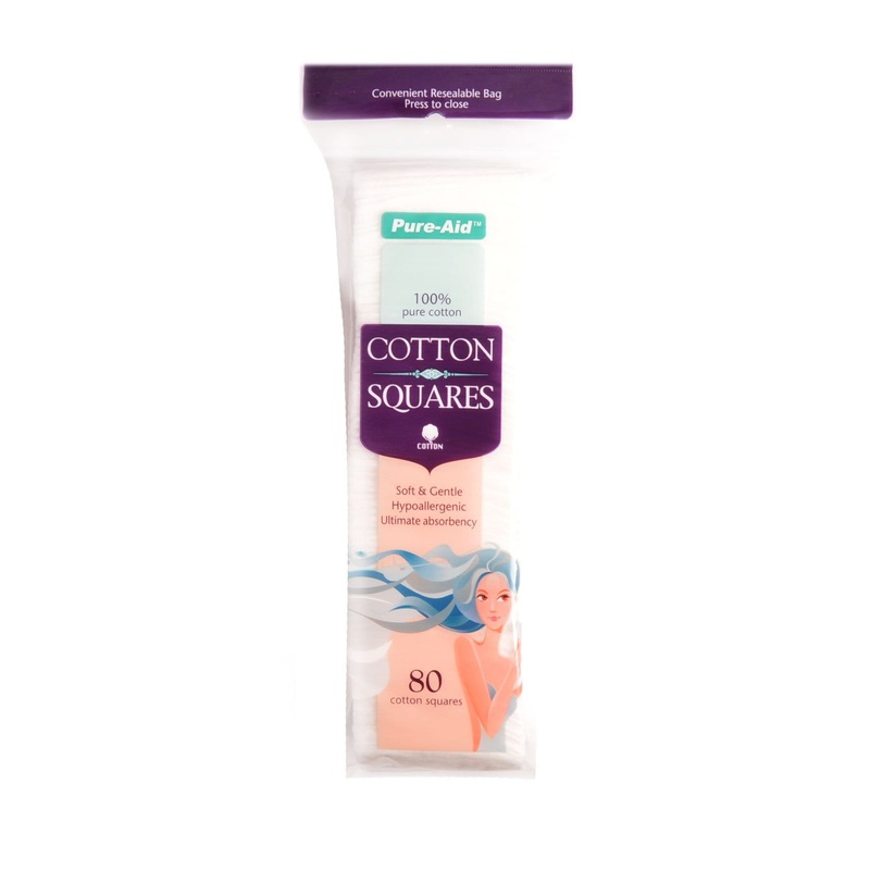 100% Pure Cotton Squares