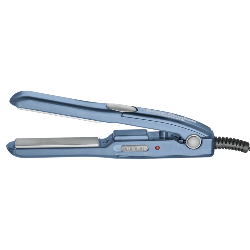 BaBylissPro Nano Titanium Mini Flat Iron – 1/2″ (Travel Size)