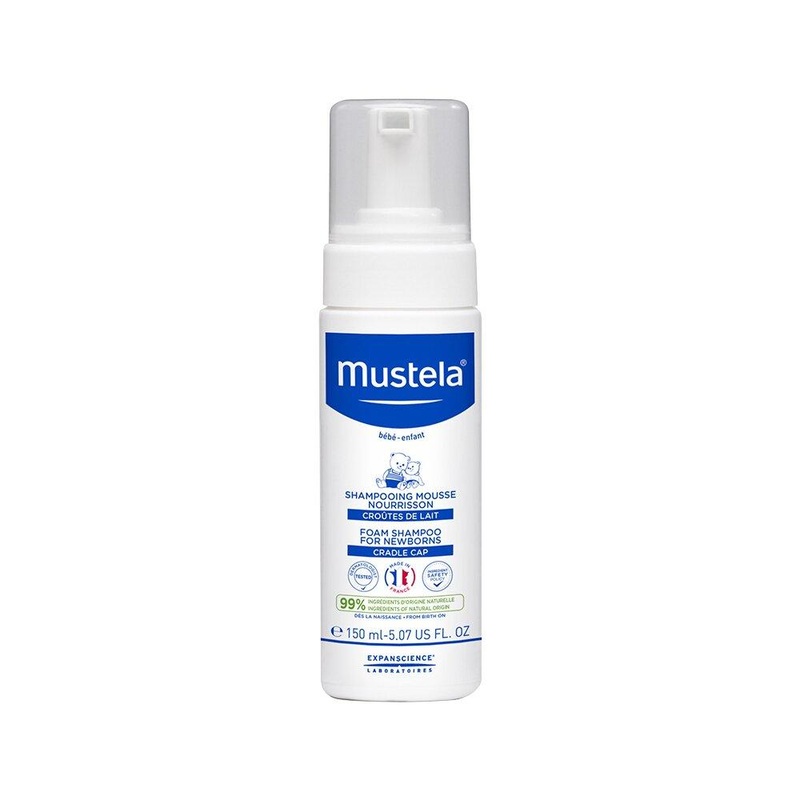 mustela Foam Shampoo For New Born 150mL