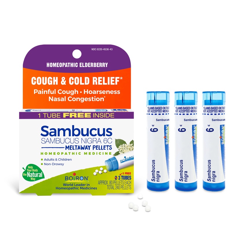 Sambucus Nigra 6C Bonus Pack 3 count