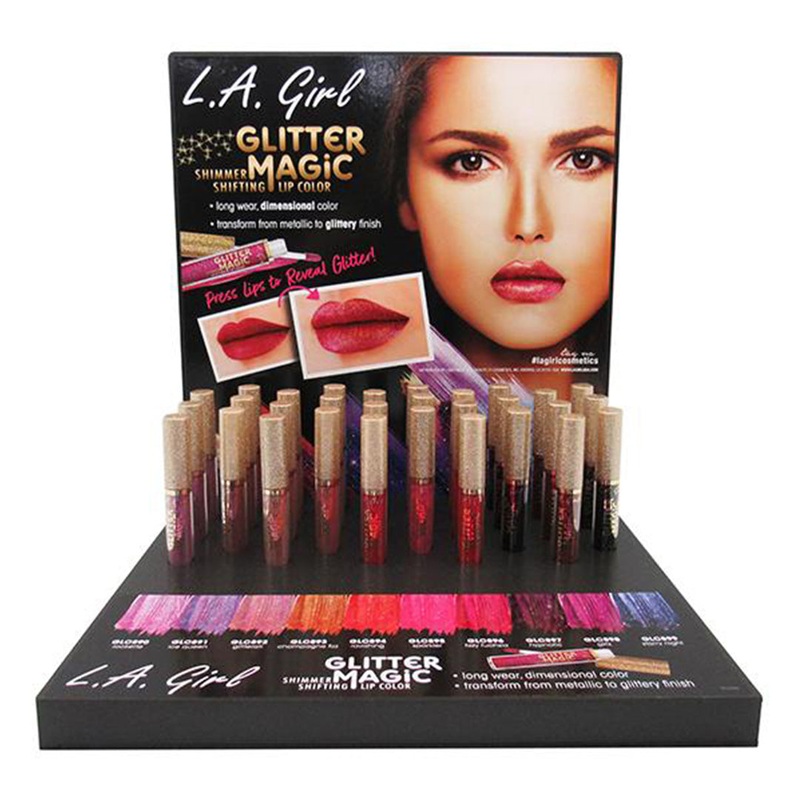 L.A. Girl Glitter Magic lip Color – Wholesale Display 30 Units (GPD288)