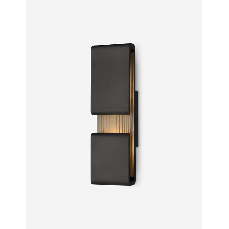 Pacey Outdoor Sconce Black Large