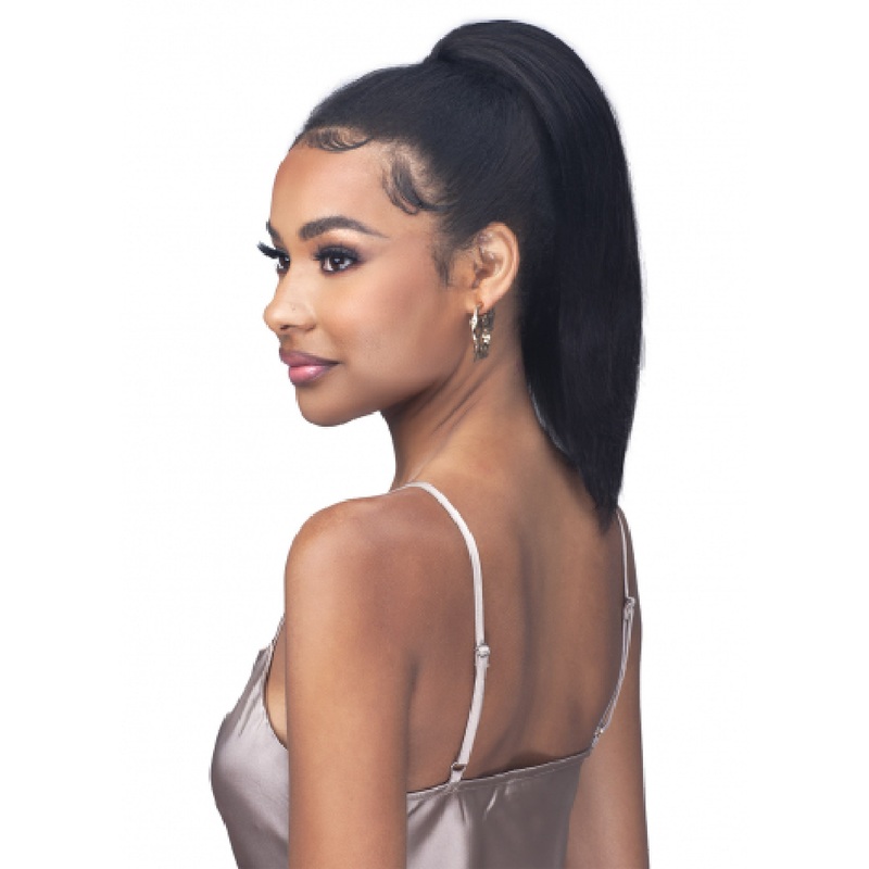 Bobbi Boss Human Ponytail Straight 12″ NATURAL BK