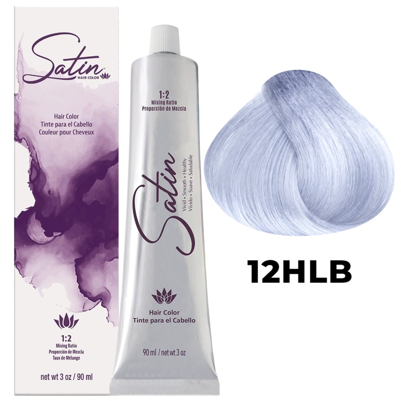 Satin Hair Color 3 oz / 90 ml – 12HLB High Lift Blue Blonde