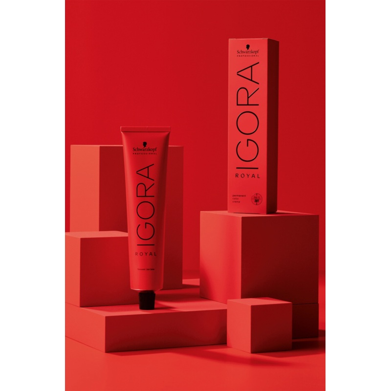 Schwarzkopf IGORA ROYAL Permanent Color Creme 2.1 oz / 60 g – 5-5 Light Brown Gold