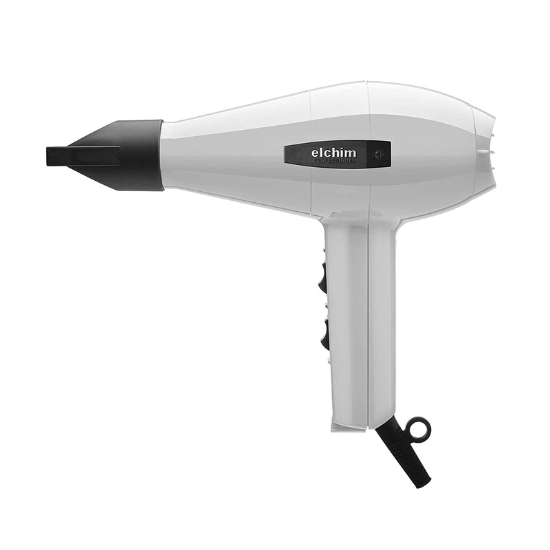 Elchim 2001 High Pressure Professional Hair Dryer 2000 Watts – White
