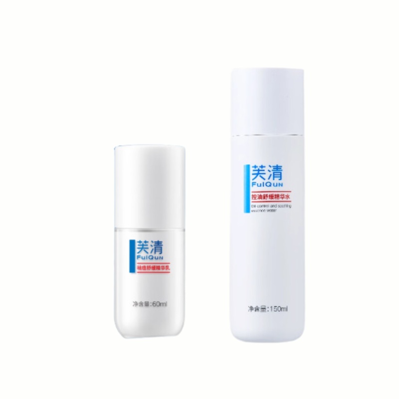 FulQun Anti-acne Oil-Control Soothing Essence Toner Lotion 150ml & Lotion 60ml