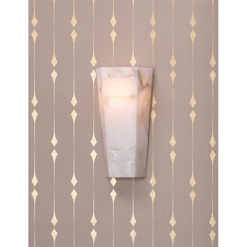 Hazen Sconce Alabaster Small