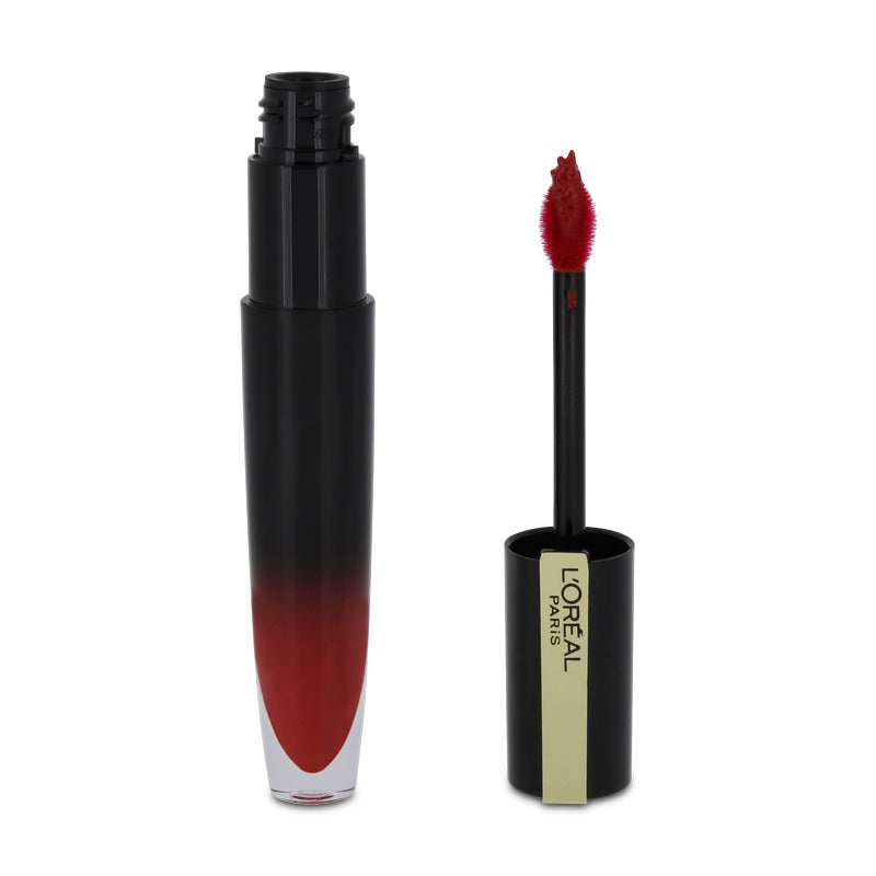 L’Oreal Rouge Signature Ultra-Matte Red Lipstick, 311 Be Brilliant (Blemished Box)