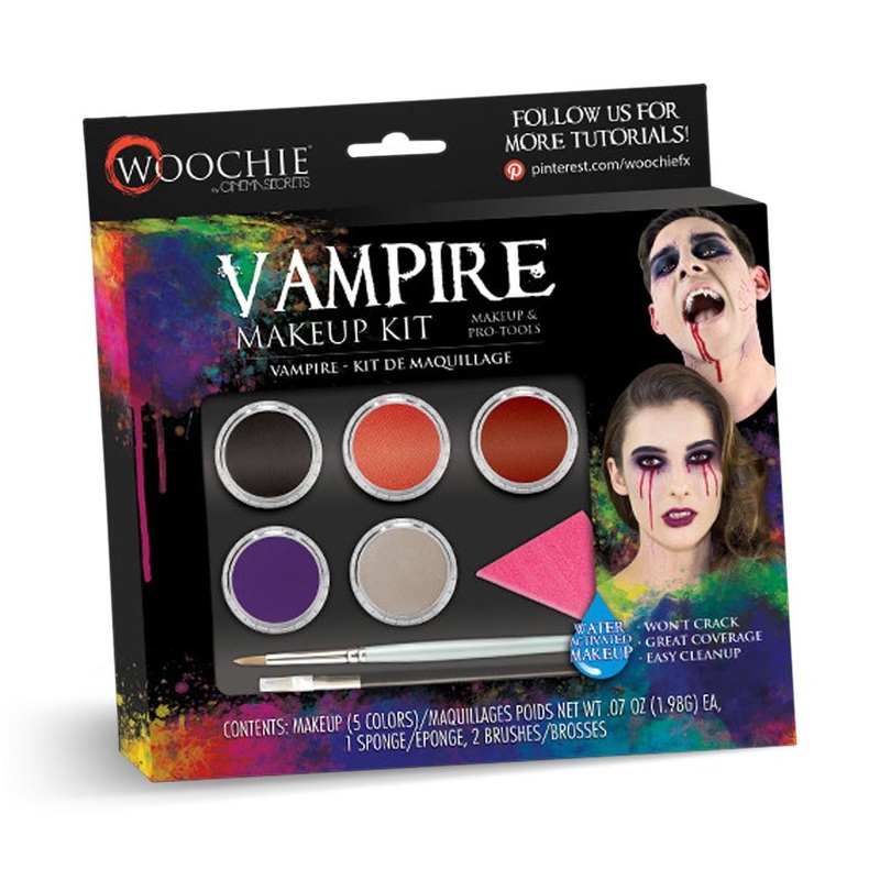 Woochie Water Activated Halloween Makeup Kit – Vampire
