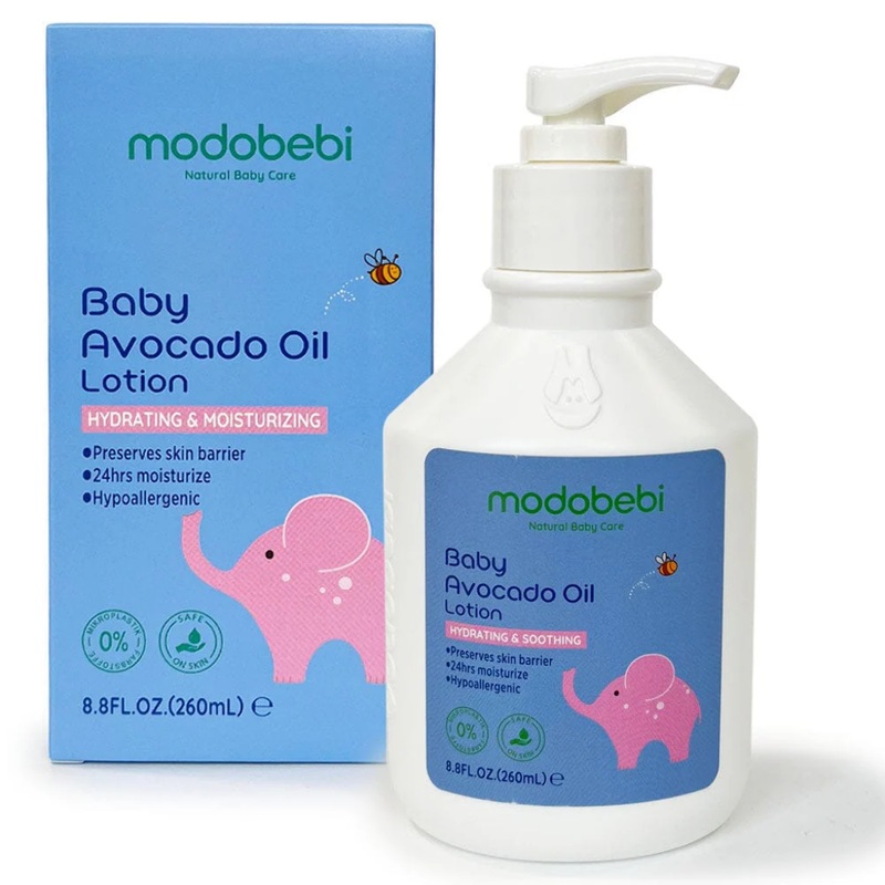BABY AVOCADO OIL LOTION 260ml (ELEPHANT) (3 PCS)