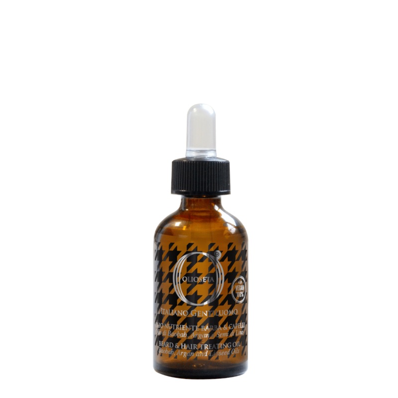 Barex Italiana Olioseta Italiano Gentiluomo Beard & Hair Treating Oil 1.01 oz