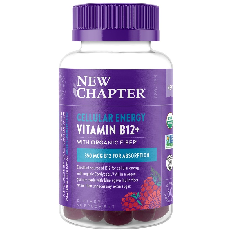 Cellular Energy Vitamin B12 + Gummies, Raspberry Flavored