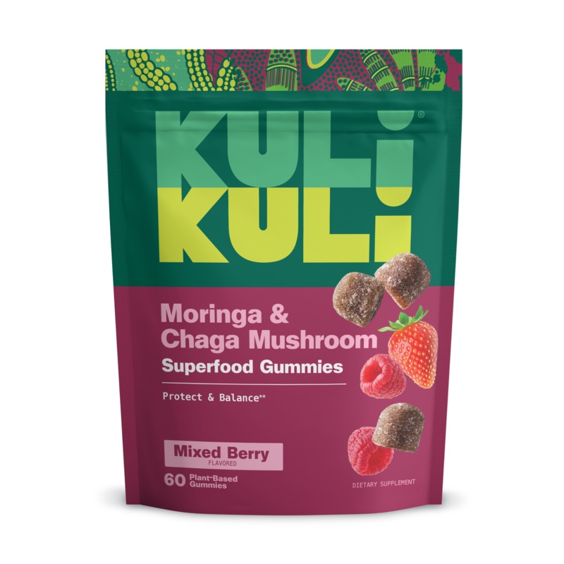 Moringa & Chaga Mushroom SuperGummies