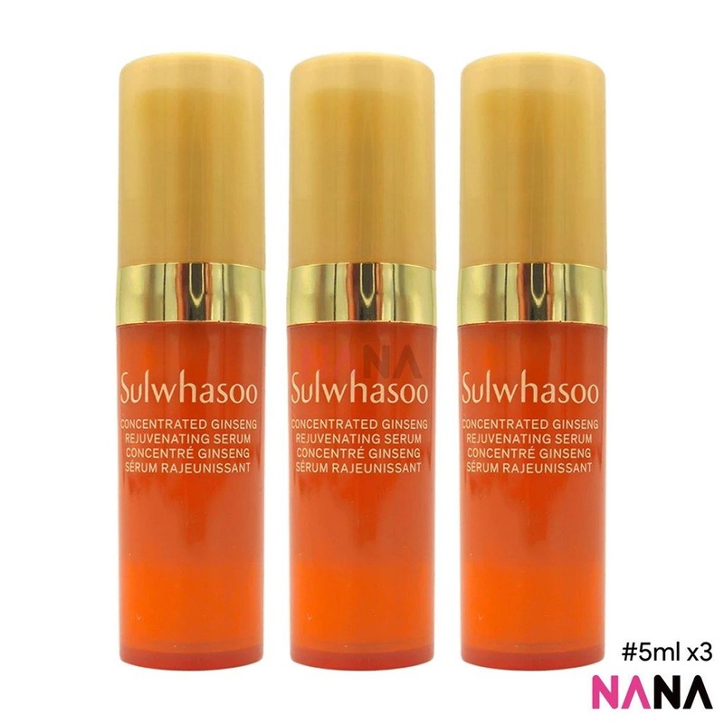 Sulwhasoo Concentrated Ginseng Rejuvenating Serum 5ml x3