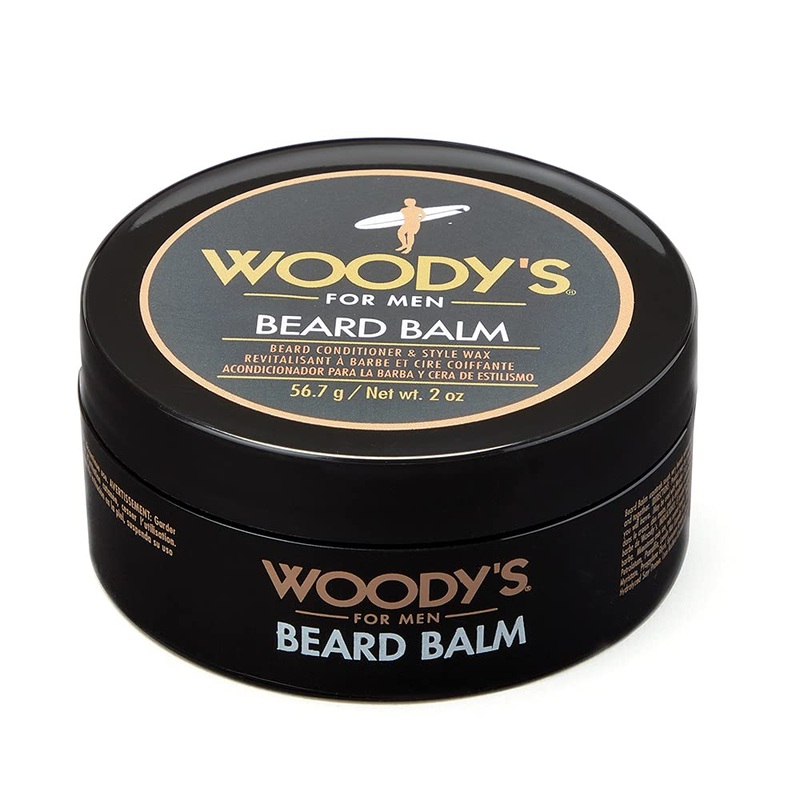Woody’s Beard Balm Beard Conditioner & Style Wax for Men 2 oz.