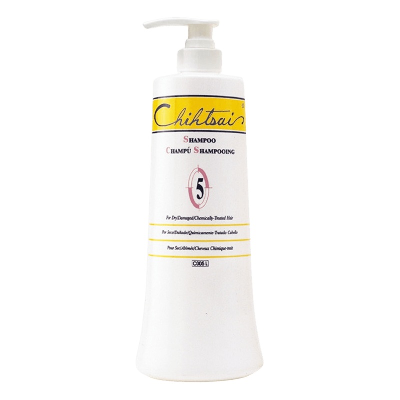 Chihtsai No. 5 Shampoo 34 oz / 1000 ml | For Dry, Damaged Or Chemically-Treated Hair
