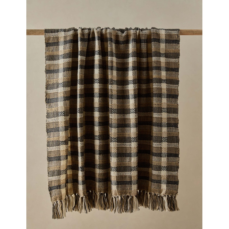 Effie Wool Throw Midnight