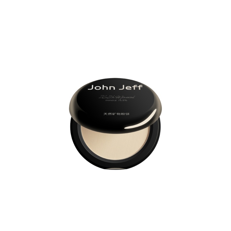 JohnJeff Natural Mineral Pressed Powder Foundation 8g JohnJeff  Fair 1.0