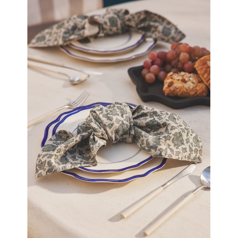Lavelanet Table Linens Blue Napkin -Set of 4