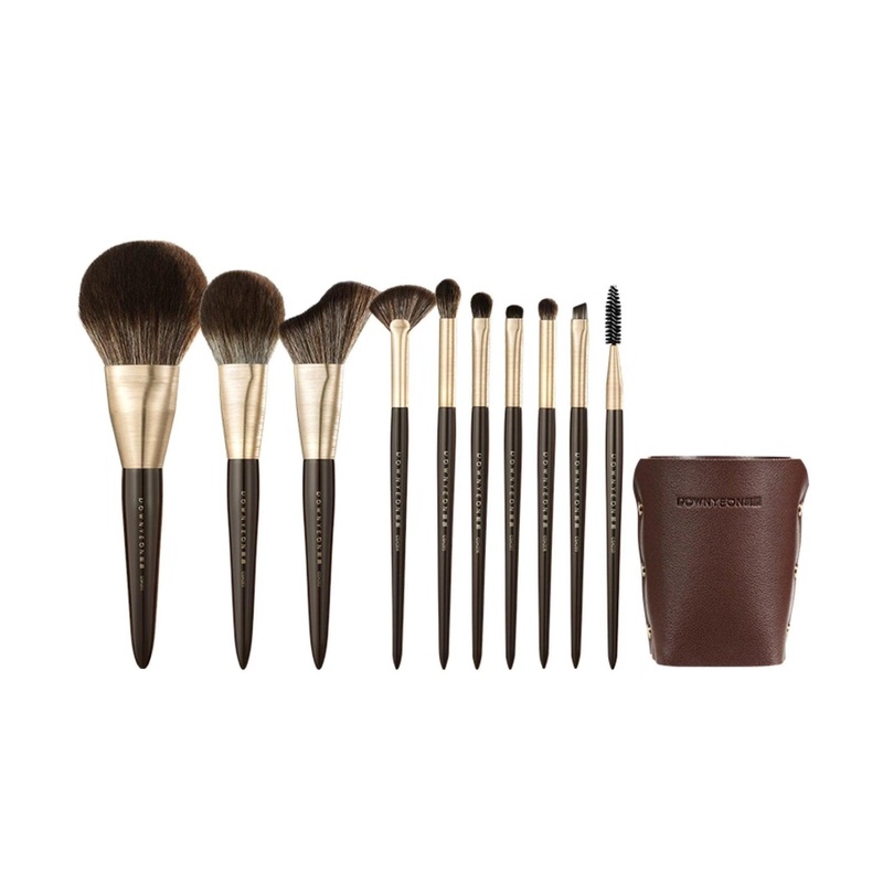 Rownyeon GSH Portable Makeup Fiber Brush 10-in-Set GSH201-210