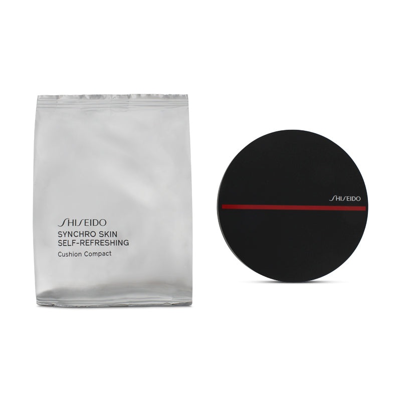 Shiseido Foundation Synchro Skin Cushion 140 Porcelain (Blemished Box)