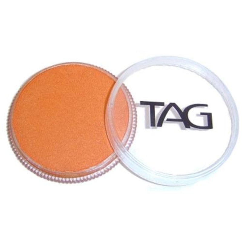 TAG Face Paints – Pearl Orange (32 gm/1.13 oz) 1.13 oz/32 gm