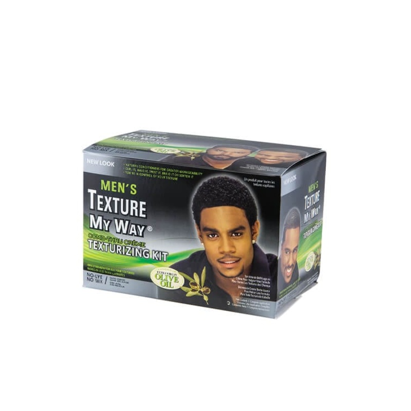 Africa’s Best Men’s Texture My Way Comb-Thru Creme Texturizing Kit