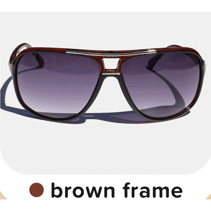 Chic Aviator Frames Black Frame