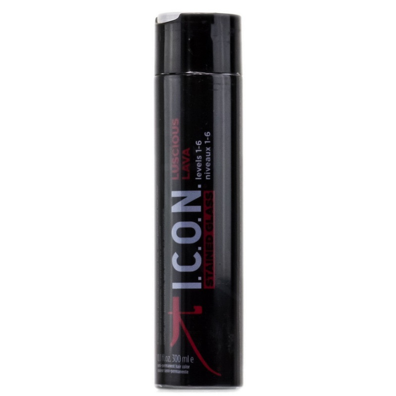 Icon Stained Glass Semi-Permanent Hair Color – Luscious Lava 10.1 oz