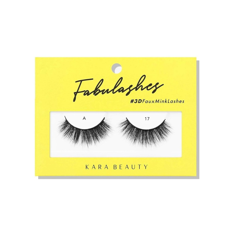 Kara Beauty 3D Faux Mink Eyelashes-A17