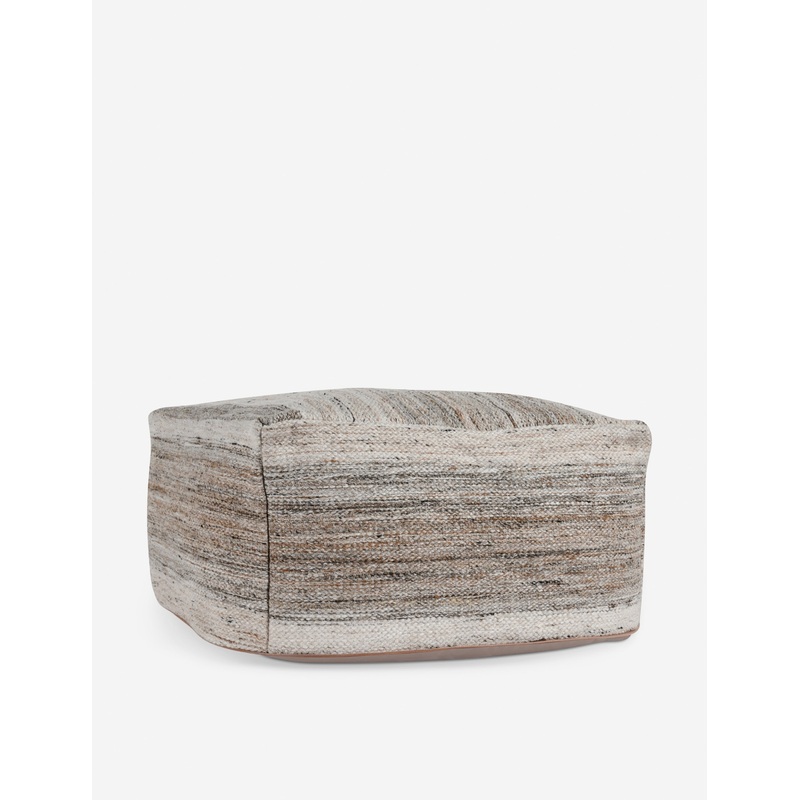 Laibah Indoor / Outdoor Pouf, 24″ x 24″