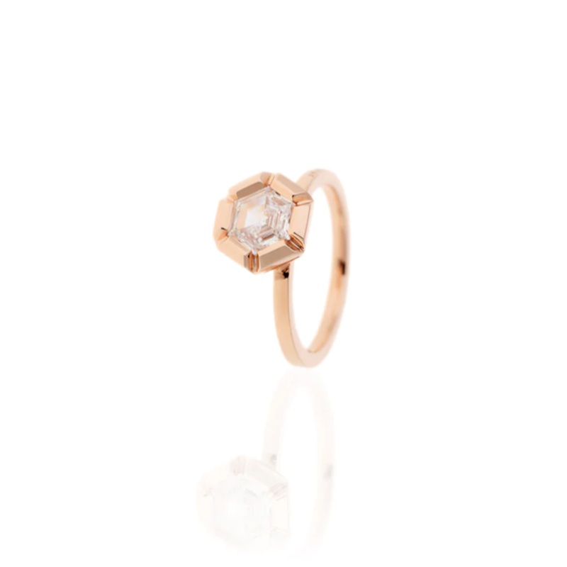 ROSE DE FRANCE RING DIAMOND