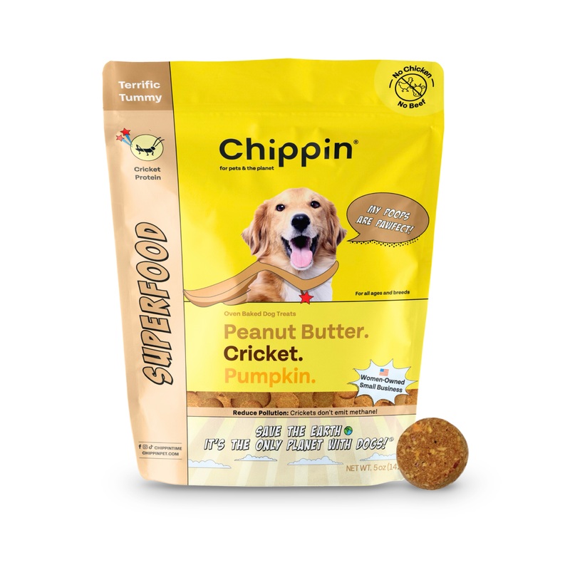 Superfood Cricket & Peanut Butter Dog Treats
