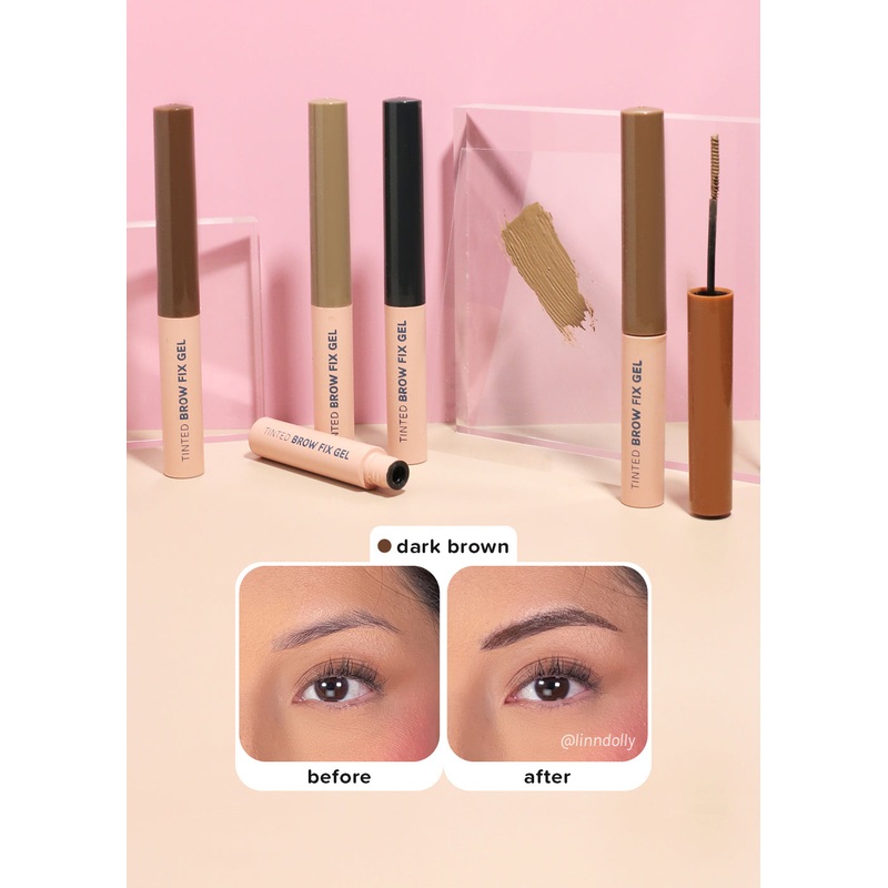 AOA Tinted Brow Fix Gel Taupe