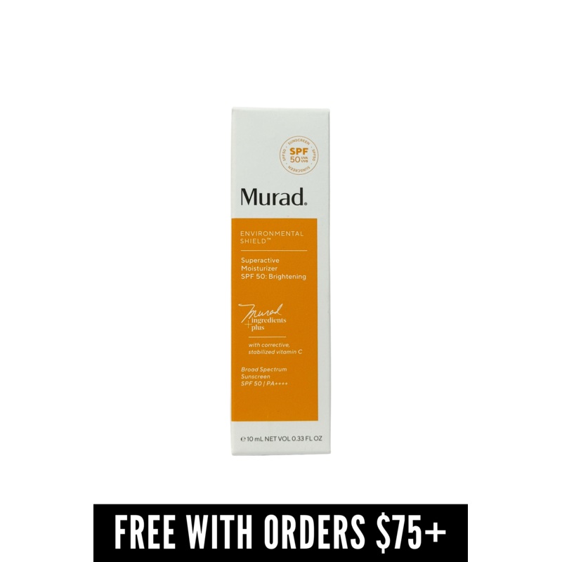 [FREE GIFT] Murad Superactive Moisturizer SPF 50: Brightening 0.33 oz | Environmental Shield