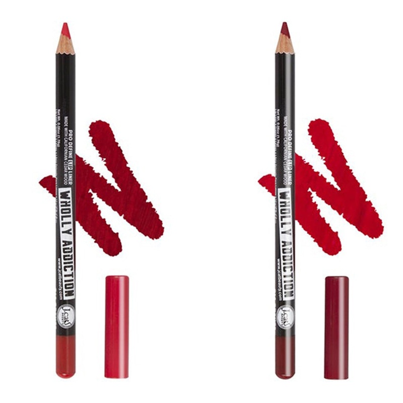 J.Cat Beauty Wholly Addiction Pro Define Lip Liner Assorted – Wholesale Pack 15 Units (WL2)