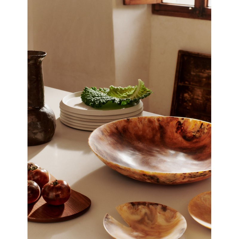 Sol Salad Servers (Set of 2) by Ferm Living Brown