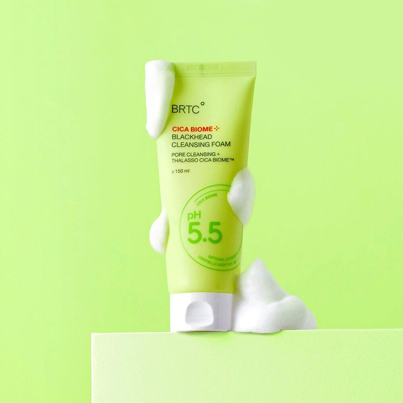 BRTC Cica Biome Blackhead Cleansing Foam 150mL