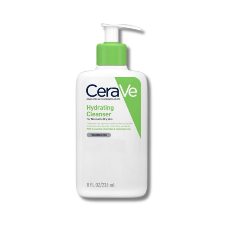 CeraVe Hydrating Cleanser with Hyaluronic Acid for Normal to Dry Skin 236ml