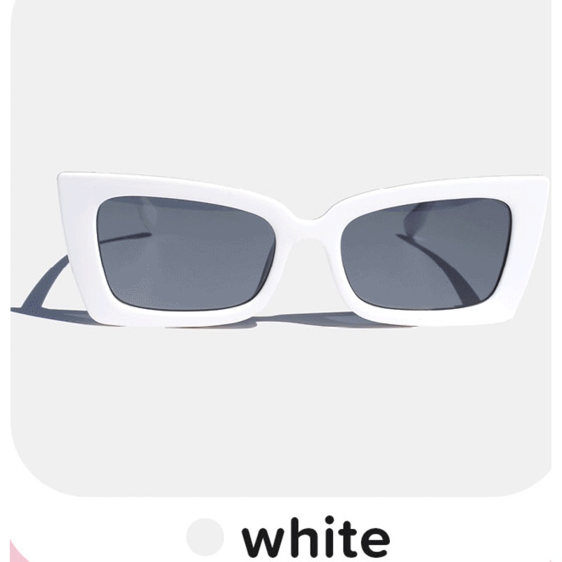 Chic Rectangular Sunglasses Pink