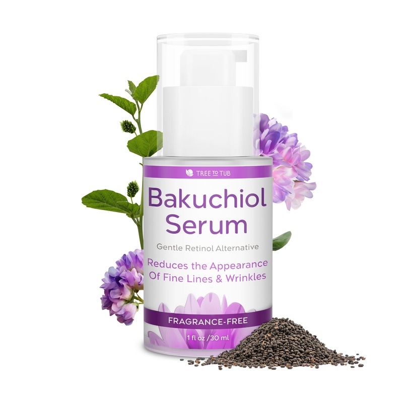 Gentle Retinol Alternative Bakuchiol Face Serum for Smooth and Radiant Skin