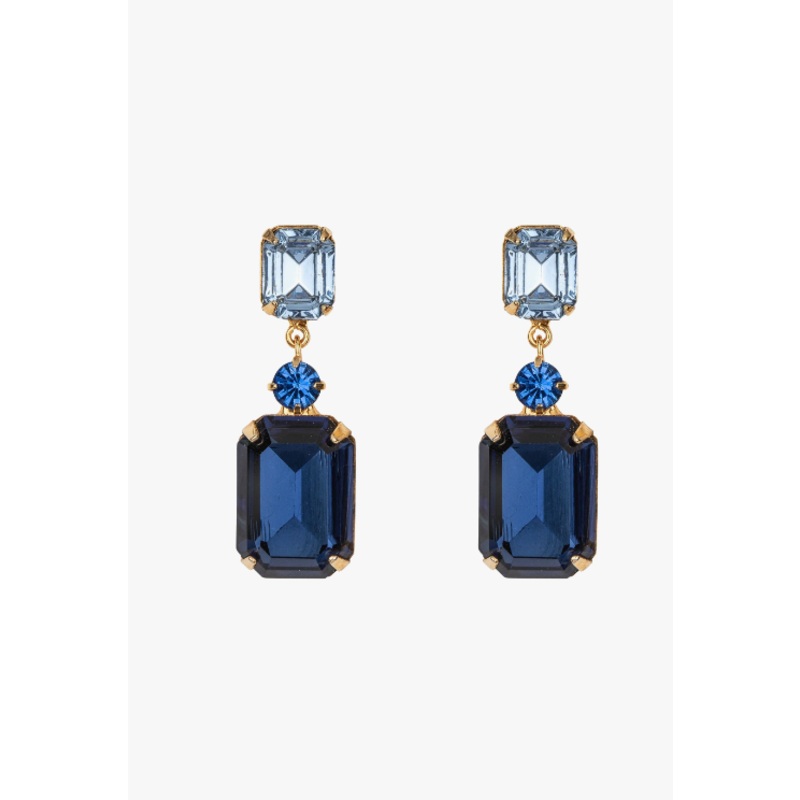 Justine Earrings emerald