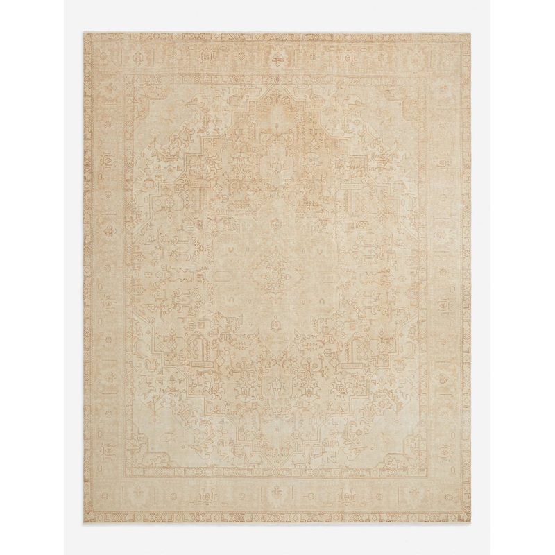 Vintage Turkish Hand-Knotted Wool Rug No. 264, 9’9″ x 12’8″