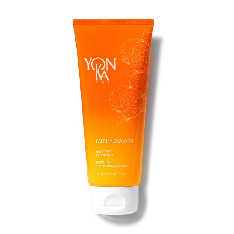 Yon-Ka Lait Hydratant Vitality 200 ml / 6.76 oz – Mandarin | Hydrating Revitalizing Body Milk
