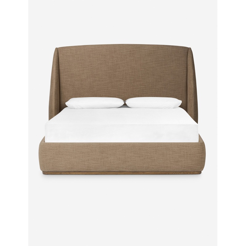 Bacote Platform Bed Taupe Queen