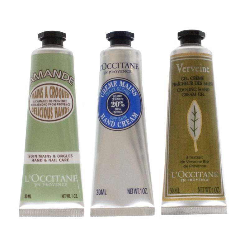 L’Occitane Soft Hands Trio Hand Cream Set 3 x 30ml (Blemished Box)