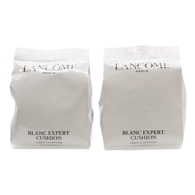 Lancome Blanc Expert Cushion Foundation Refill BO-01 Twin Pack
