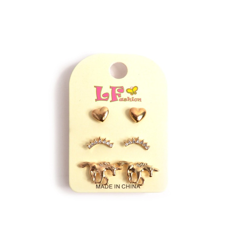 Little Unicorn Earring Gold