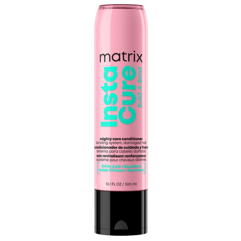 Matrix INSTACURE BUILD-A-BOND Mighty Care Conditioner 10.1 oz / 300 ml | For Damaged Hair